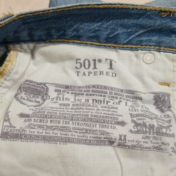 Vintage 501 T tapered Levi’s 25x28 - Picture 13 of 13